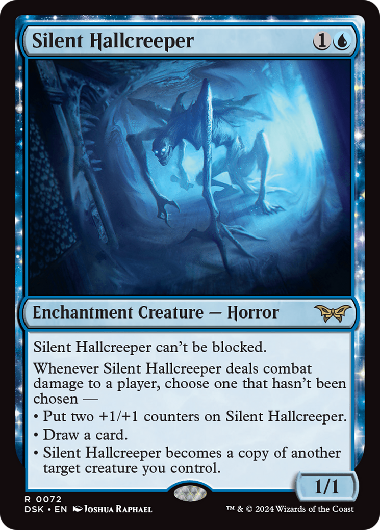 Silent Hallcreeper [Duskmourn: House of Horror] | Gate City Games LLC