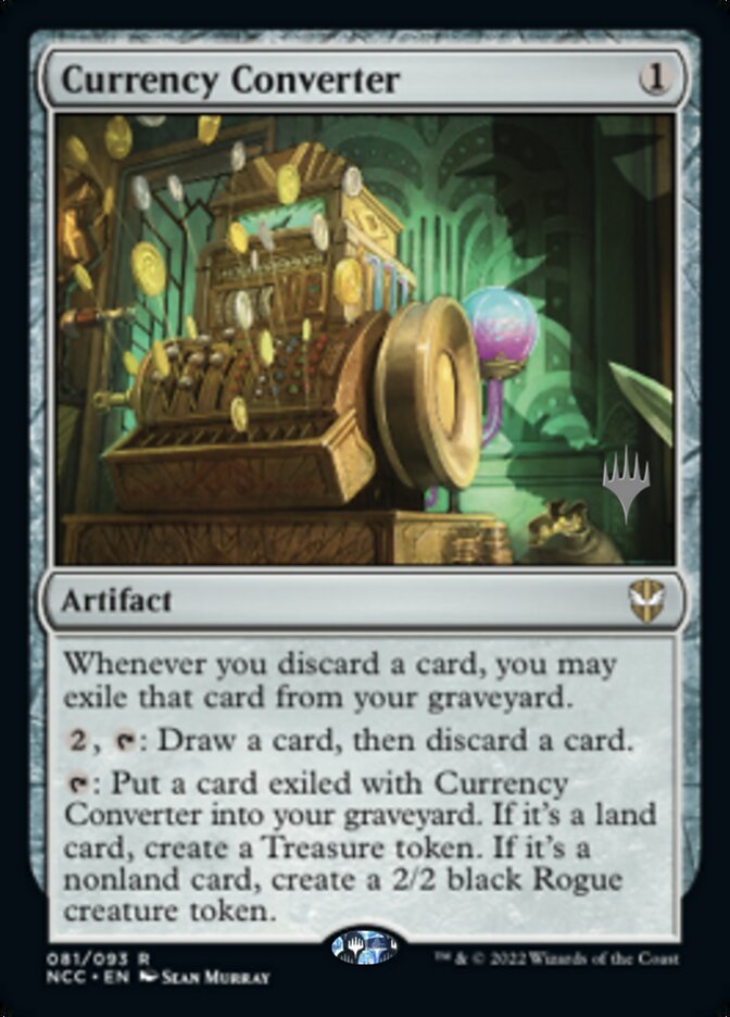 Currency Converter (Promo Pack) [Streets of New Capenna Commander Promos] | Gate City Games LLC