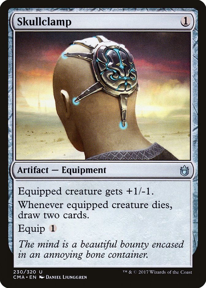 Skullclamp [Commander Anthology] | Gate City Games LLC