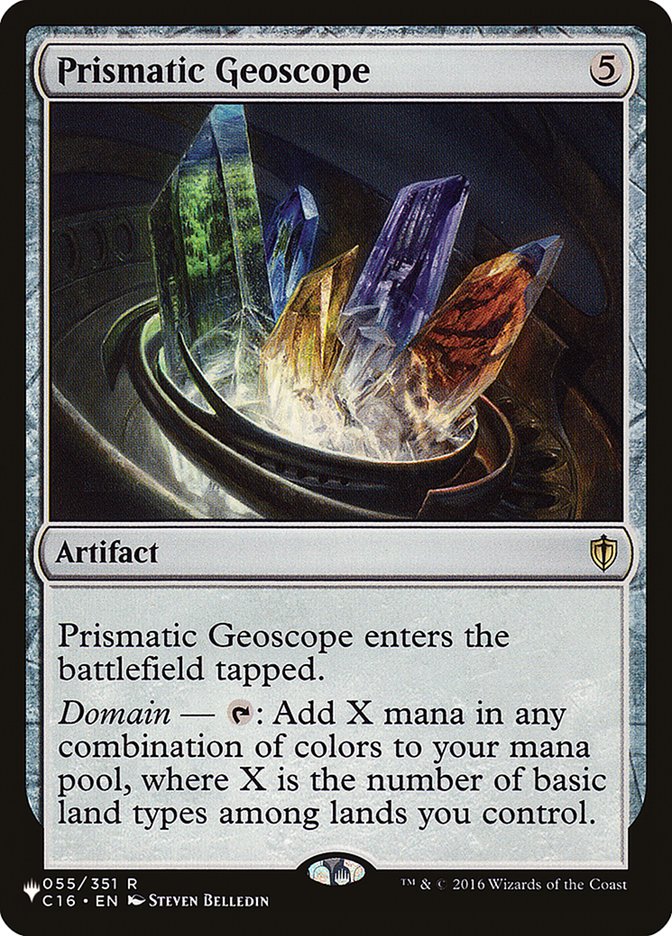 Prismatic Geoscope [The List] | Gate City Games LLC