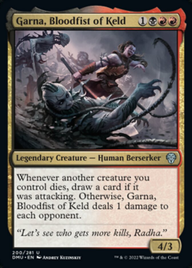 Garna, Bloodfist of Keld [Dominaria United] | Gate City Games LLC