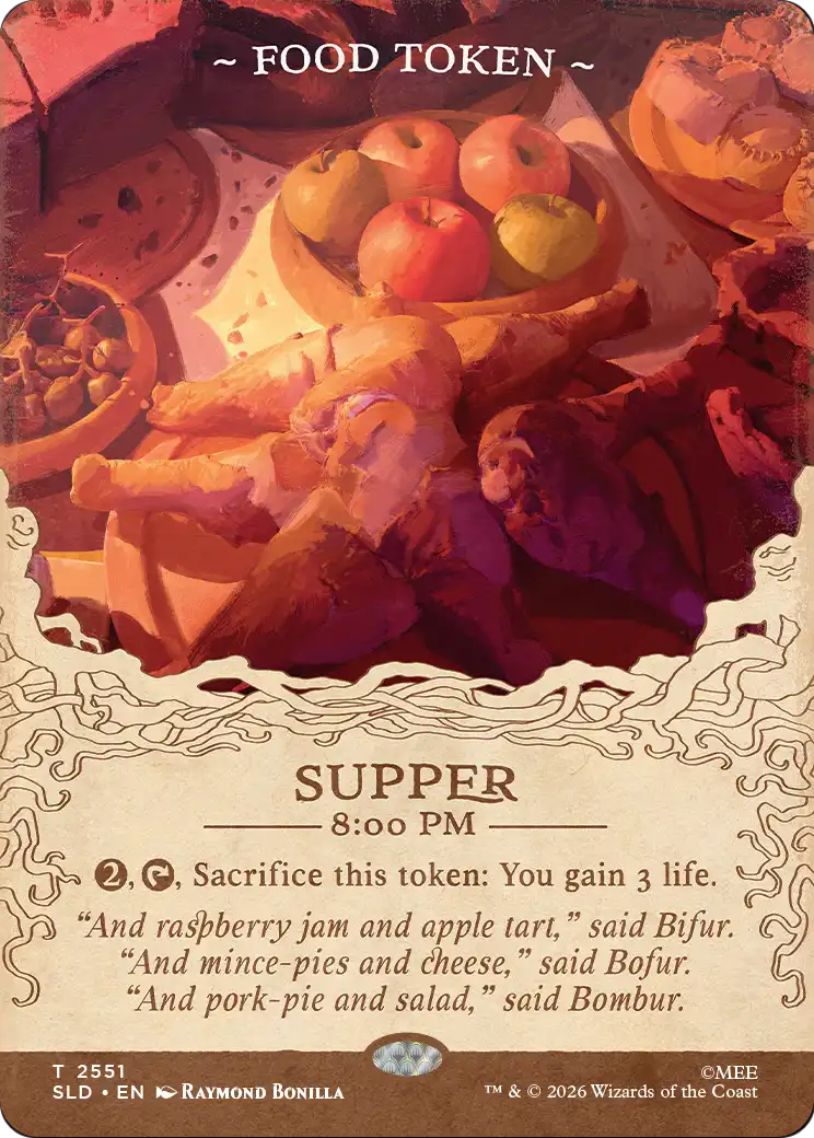 Food Token (2551) [Secret Lair Drop Series] | Gate City Games LLC