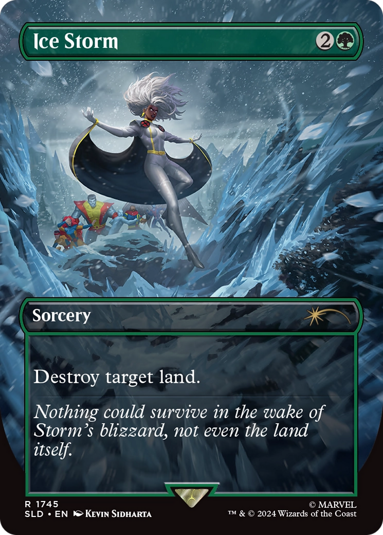 Ice Storm (Rainbow Foil) [Secret Lair Drop Series] | Gate City Games LLC