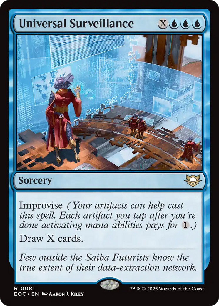 Universal Surveillance [Edge of Eternities Commander] | Gate City Games LLC