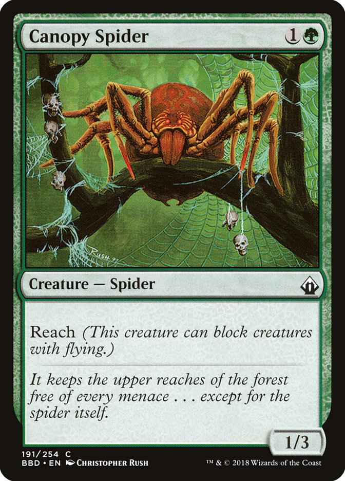 Canopy Spider [Battlebond] | Gate City Games LLC