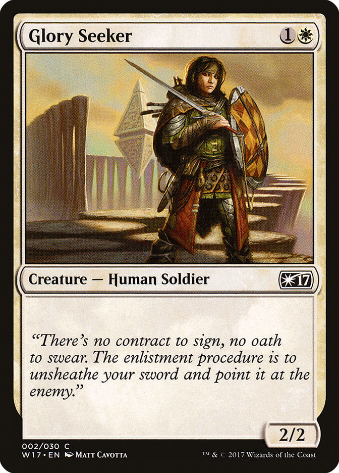 Glory Seeker [Welcome Deck 2017] | Gate City Games LLC
