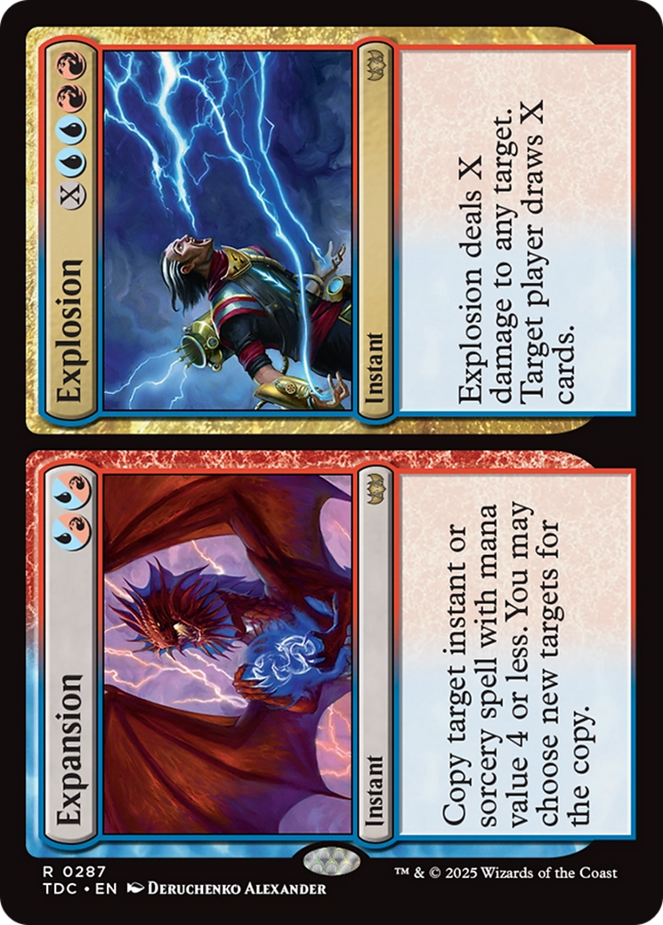 Expansion // Explosion [Tarkir: Dragonstorm Commander] | Gate City Games LLC