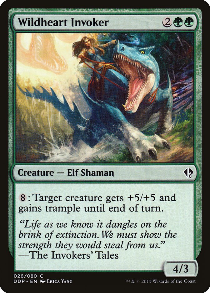 Wildheart Invoker [Duel Decks: Zendikar vs. Eldrazi] | Gate City Games LLC