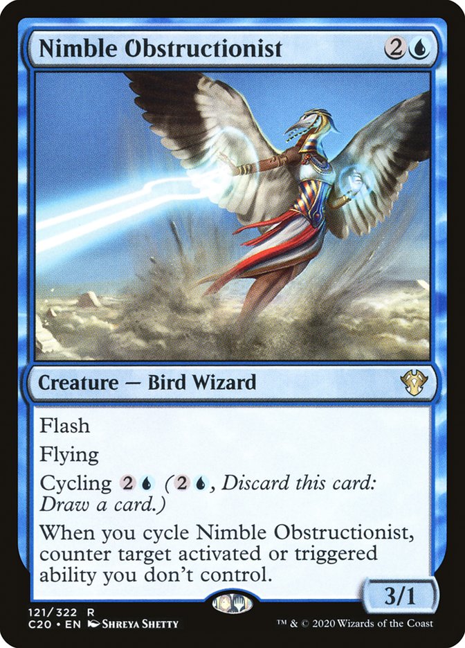Nimble Obstructionist [Commander 2020] | Gate City Games LLC