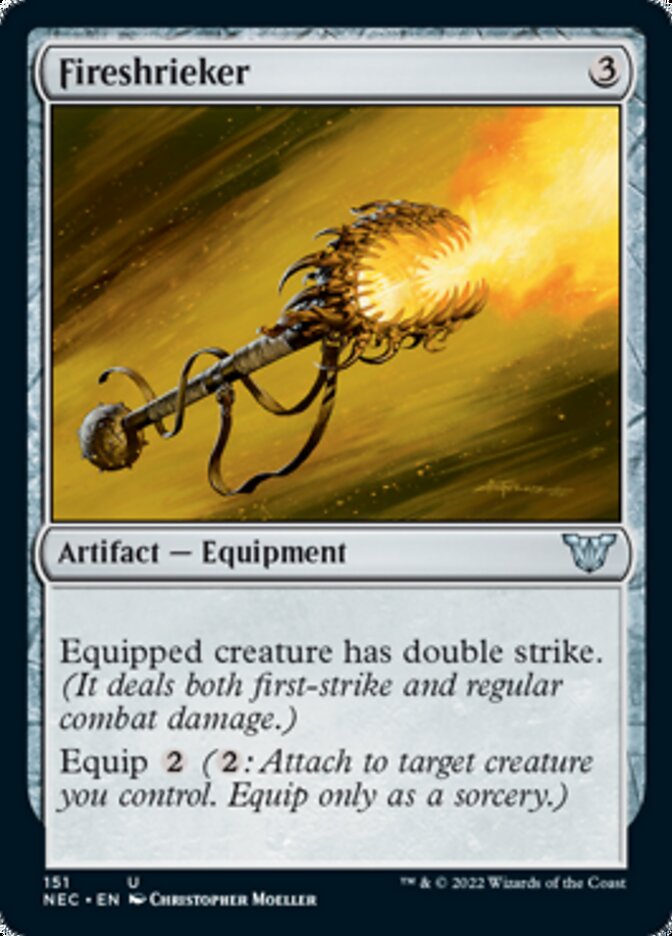 Fireshrieker [Kamigawa: Neon Dynasty Commander] | Gate City Games LLC