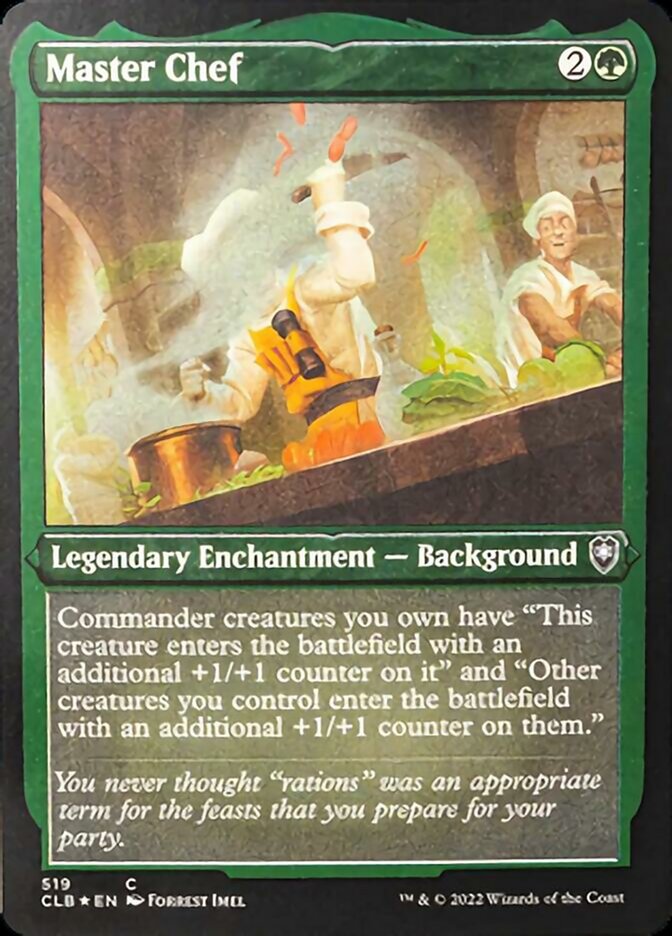 Master Chef (Foil Etched) [Commander Legends: Battle for Baldur's Gate] | Gate City Games LLC
