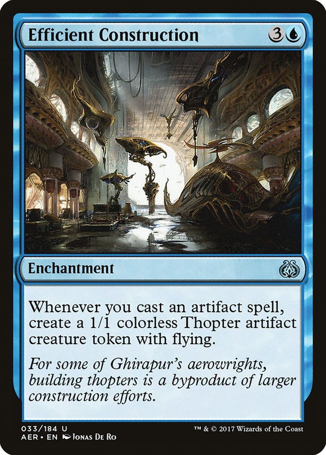 Efficient Construction [Aether Revolt] | Gate City Games LLC