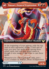 Uvilda, Dean of Perfection // Nassari, Dean of Expression (Extended Art) [Strixhaven: School of Mages] | Gate City Games LLC