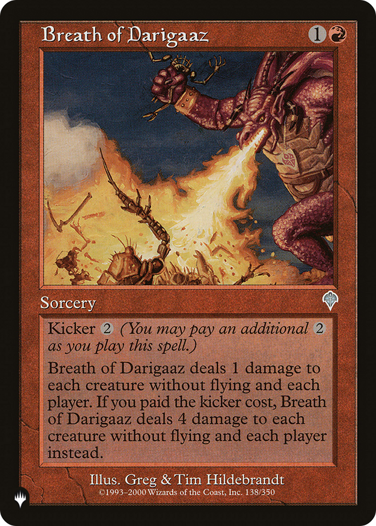 Breath of Darigaaz [The List] | Gate City Games LLC