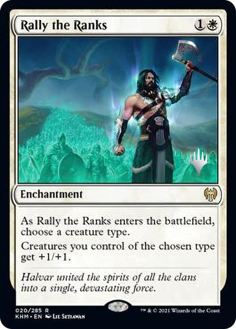 Rally the Ranks (Promo Pack) [Kaldheim Promos] | Gate City Games LLC