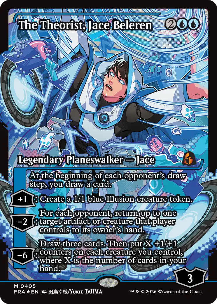 The Theorist, Jace Beleren (Showcase) [Reality Fracture] | Gate City Games LLC
