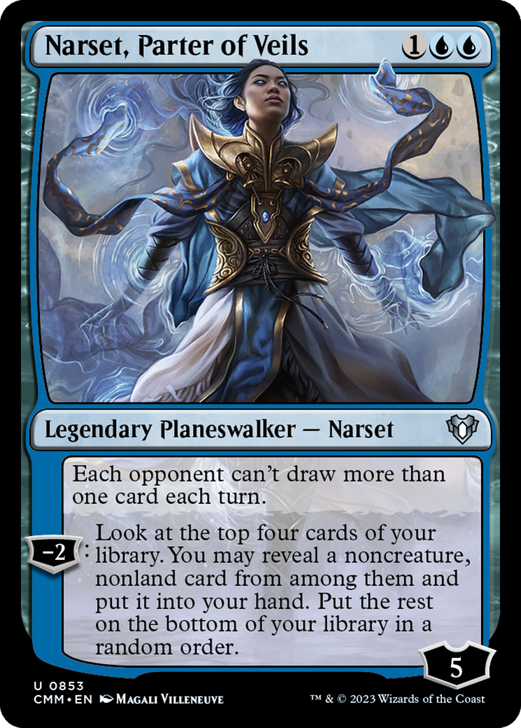 Narset, Parter of Veils [Commander Masters] | Gate City Games LLC