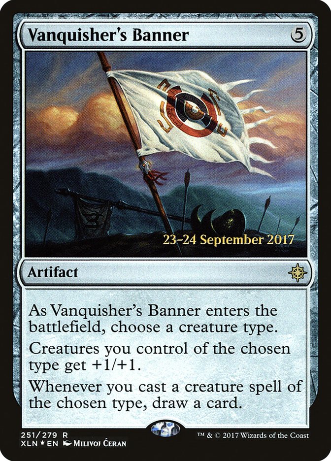 Vanquisher's Banner [Ixalan Prerelease Promos] | Gate City Games LLC