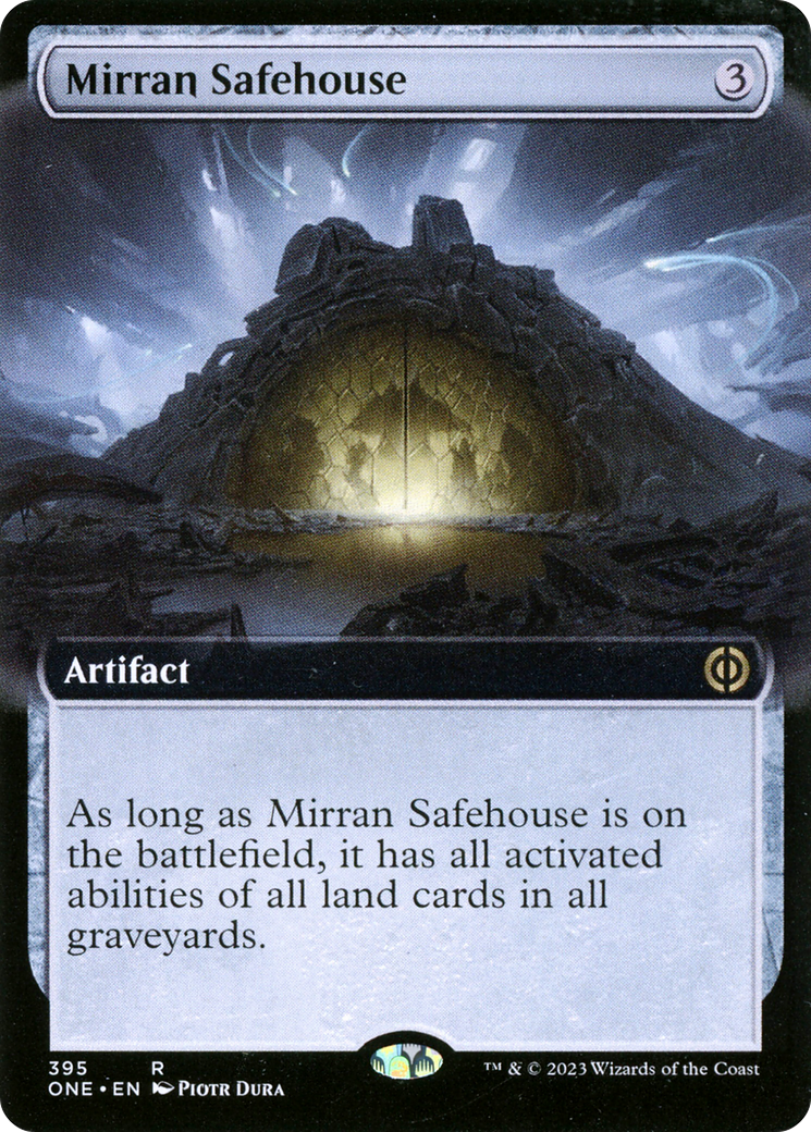 Mirran Safehouse (Extended Art) [Phyrexia: All Will Be One] | Gate City Games LLC