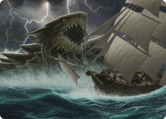 Dragon Turtle Art Card [Dungeons & Dragons: Adventures in the Forgotten Realms Art Series] | Gate City Games LLC