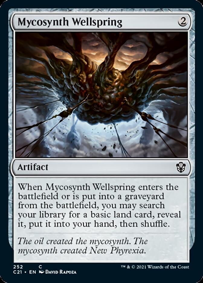 Mycosynth Wellspring [Commander 2021] | Gate City Games LLC