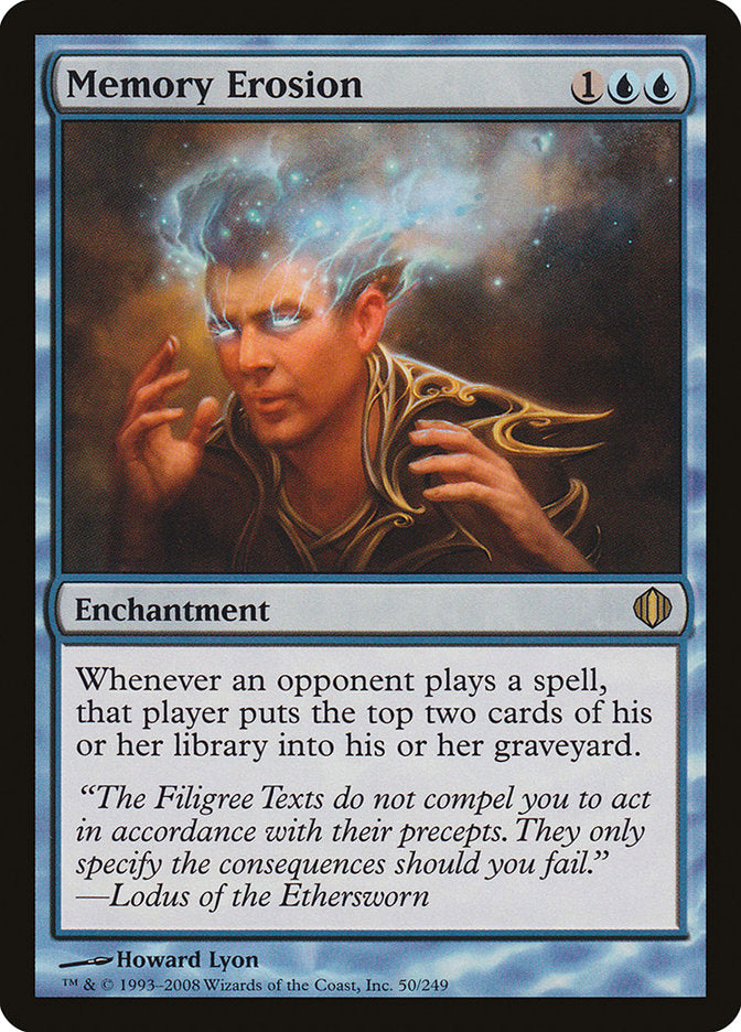 Memory Erosion [Shards of Alara] | Gate City Games LLC