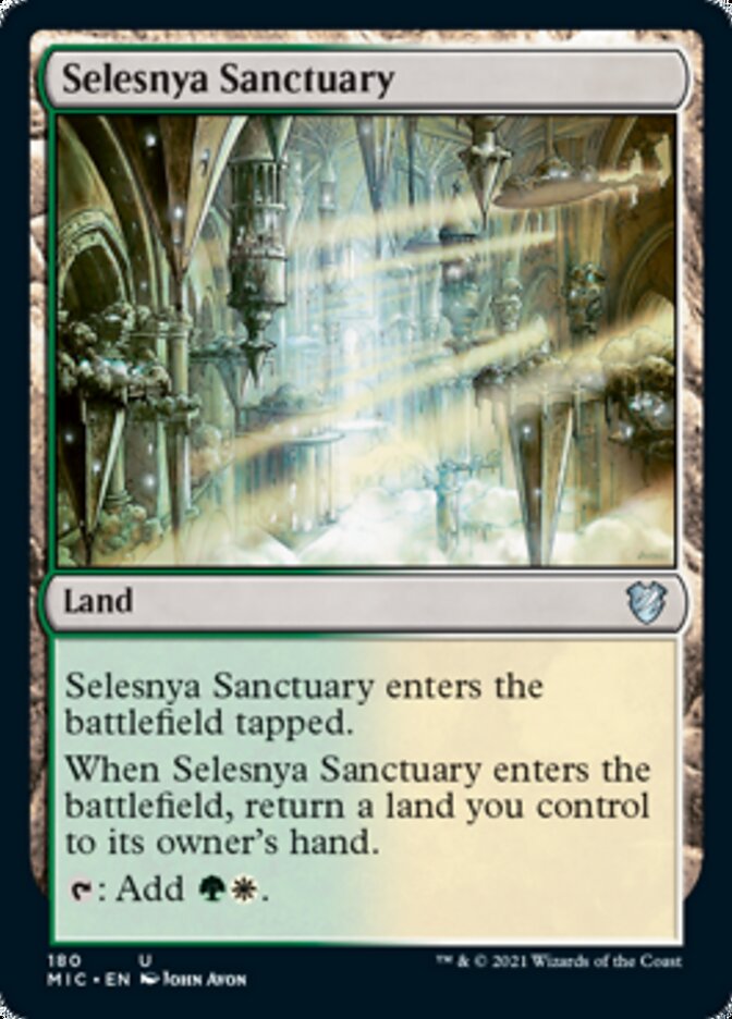 Selesnya Sanctuary [Innistrad: Midnight Hunt Commander] | Gate City Games LLC