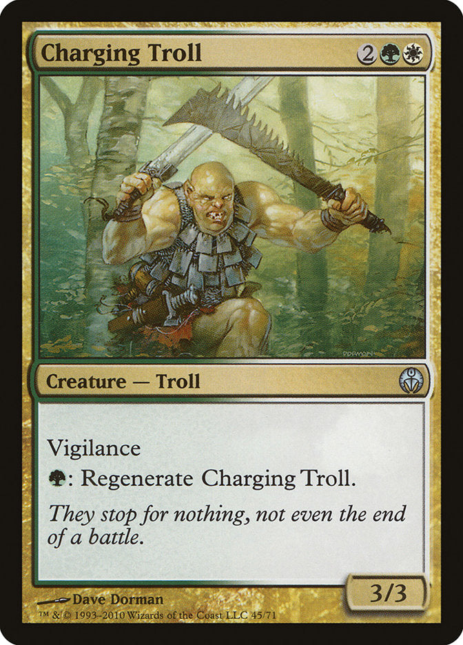 Charging Troll [Duel Decks: Phyrexia vs. the Coalition] | Gate City Games LLC