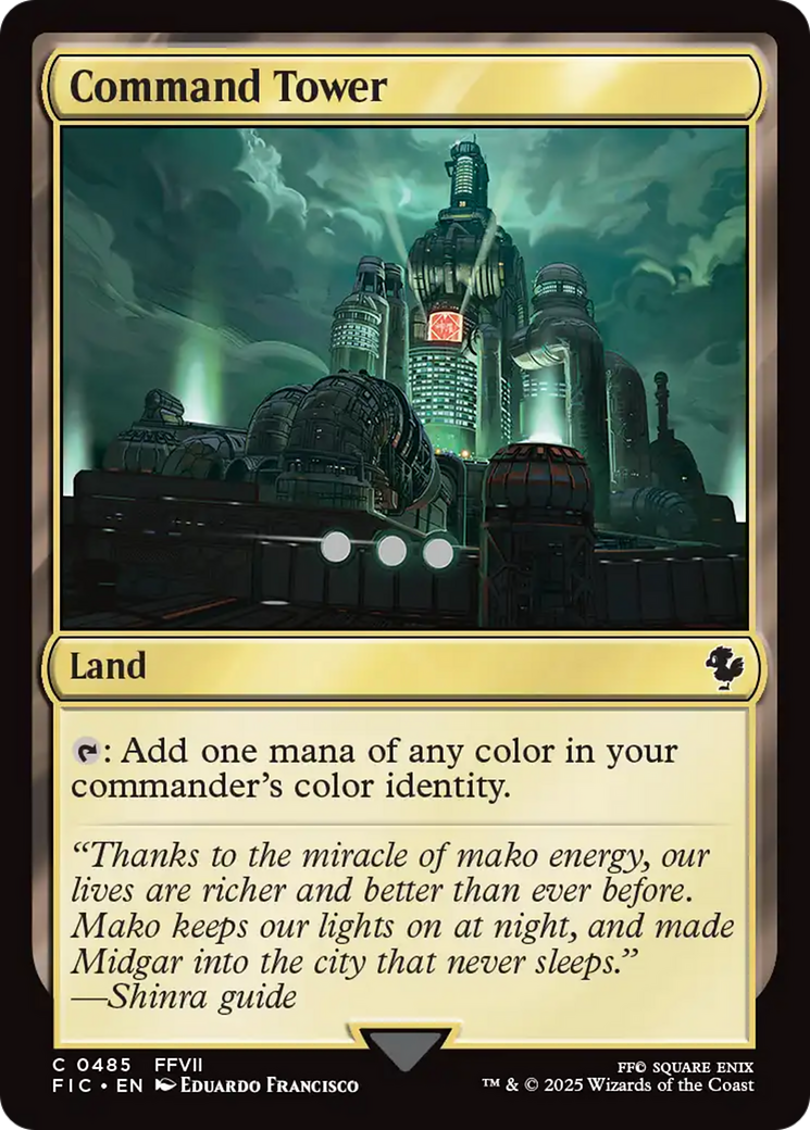 Command Tower (0485) [FINAL FANTASY Commander] | Gate City Games LLC