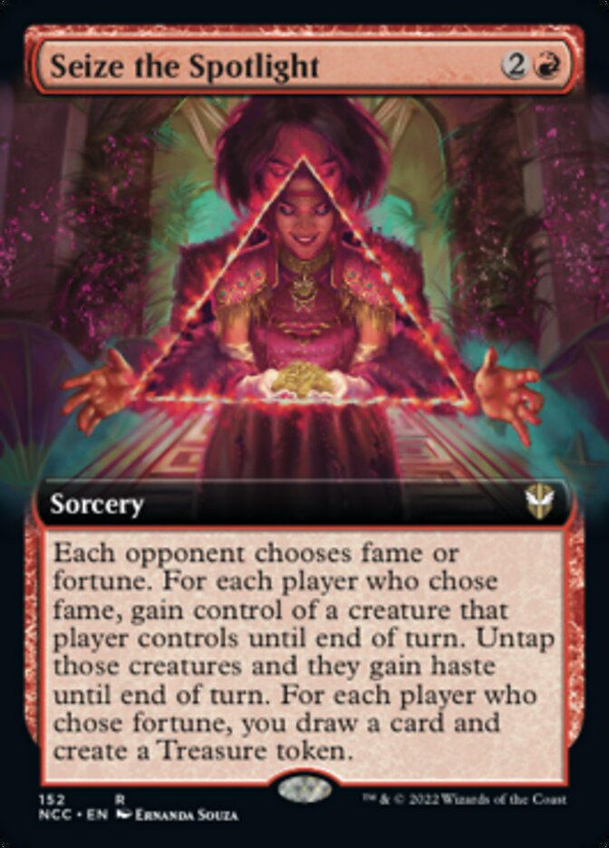 Seize the Spotlight (Extended Art) [Streets of New Capenna Commander] | Gate City Games LLC