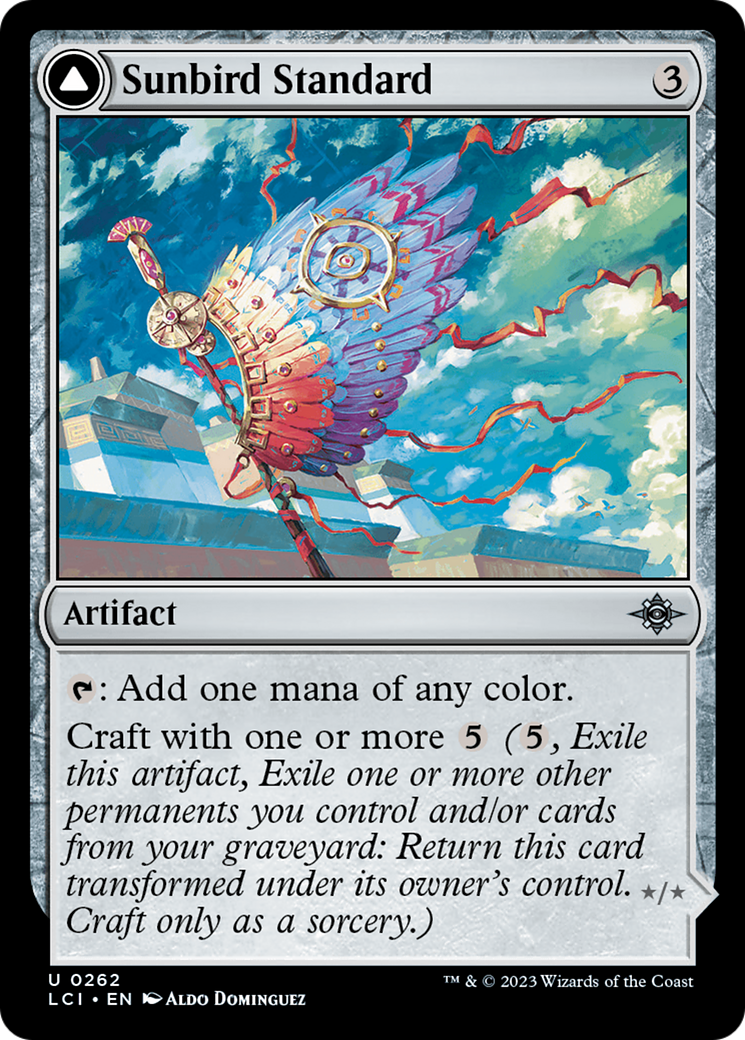 Sunbird Standard // Sunbird Effigy [The Lost Caverns of Ixalan] | Gate City Games LLC