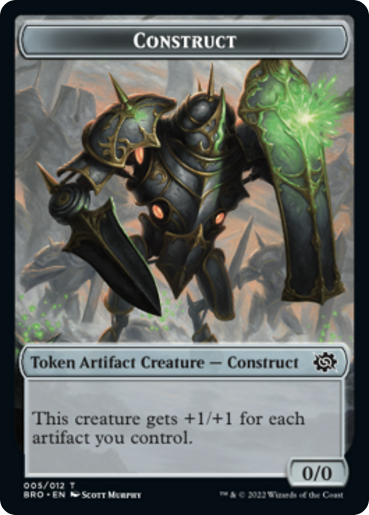 Construct Token (005) [The Brothers' War Tokens] | Gate City Games LLC