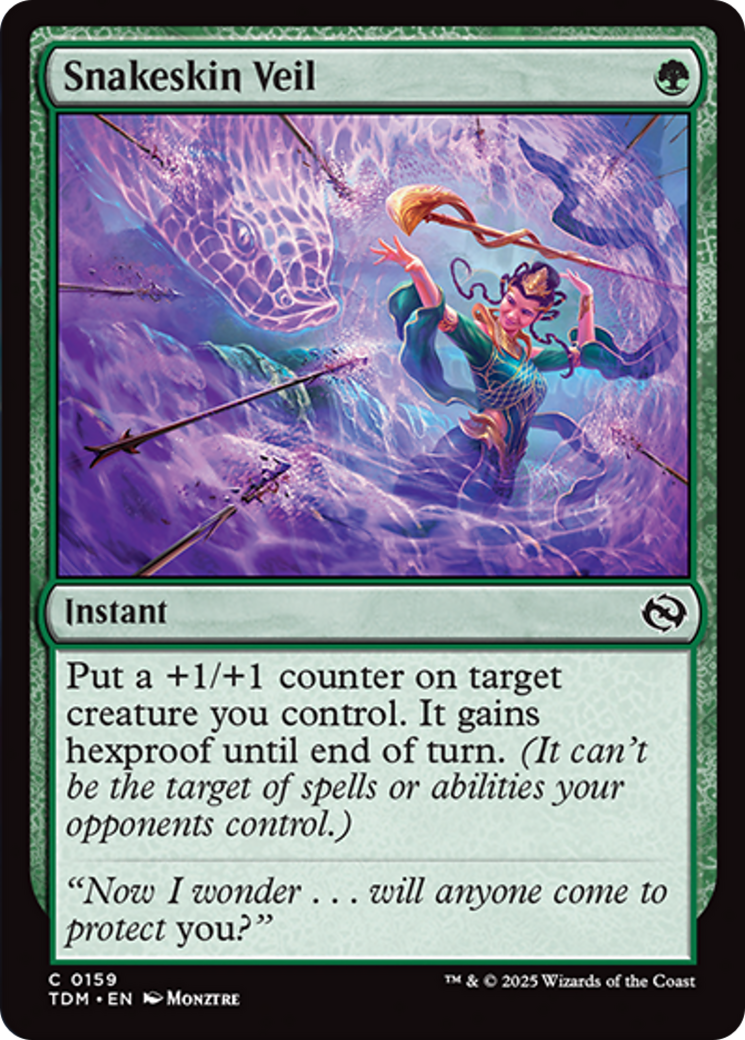 Snakeskin Veil [Tarkir: Dragonstorm] | Gate City Games LLC