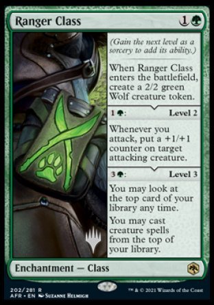 Ranger Class (Promo Pack) [Dungeons & Dragons: Adventures in the Forgotten Realms Promos] | Gate City Games LLC