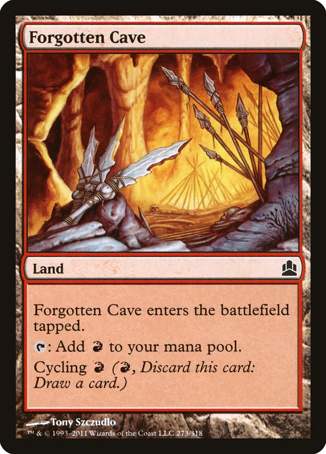 Forgotten Cave [Commander 2011] | Gate City Games LLC
