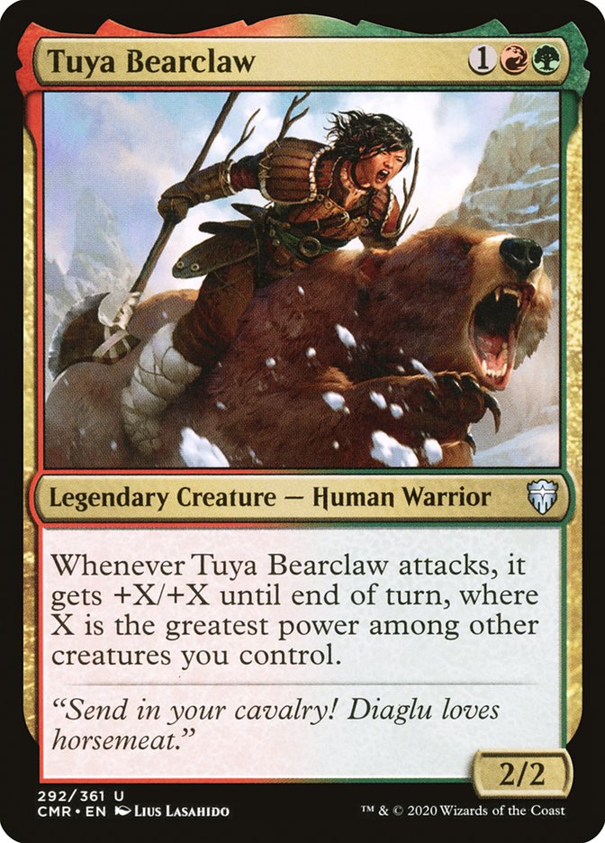 Tuya Bearclaw [Commander Legends] | Gate City Games LLC