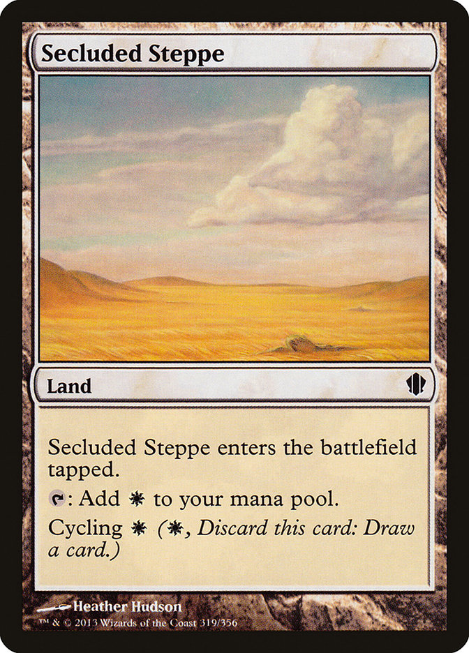 Secluded Steppe [Commander 2013] | Gate City Games LLC