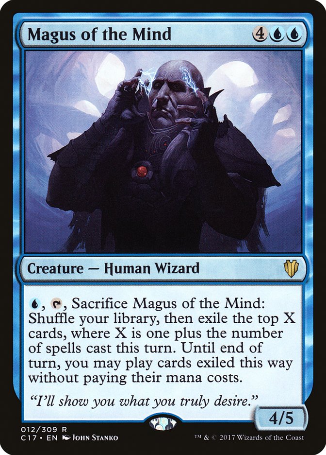 Magus of the Mind [Commander 2017] | Gate City Games LLC