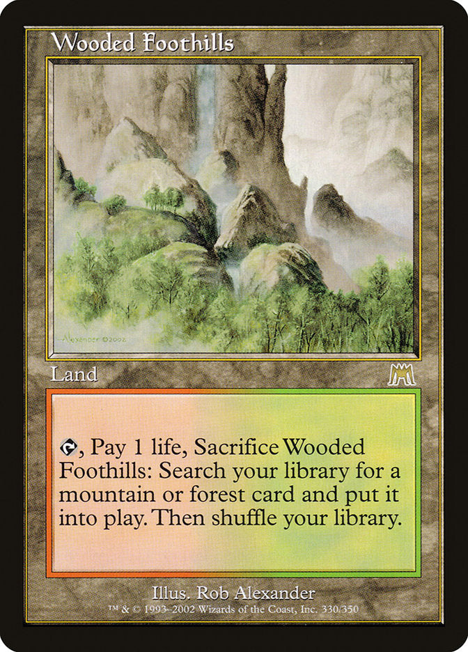 Wooded Foothills [Onslaught] | Gate City Games LLC