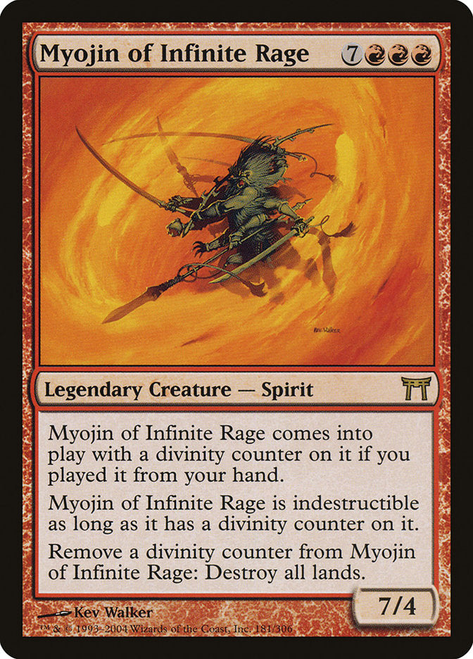 Myojin of Infinite Rage [Champions of Kamigawa] | Gate City Games LLC
