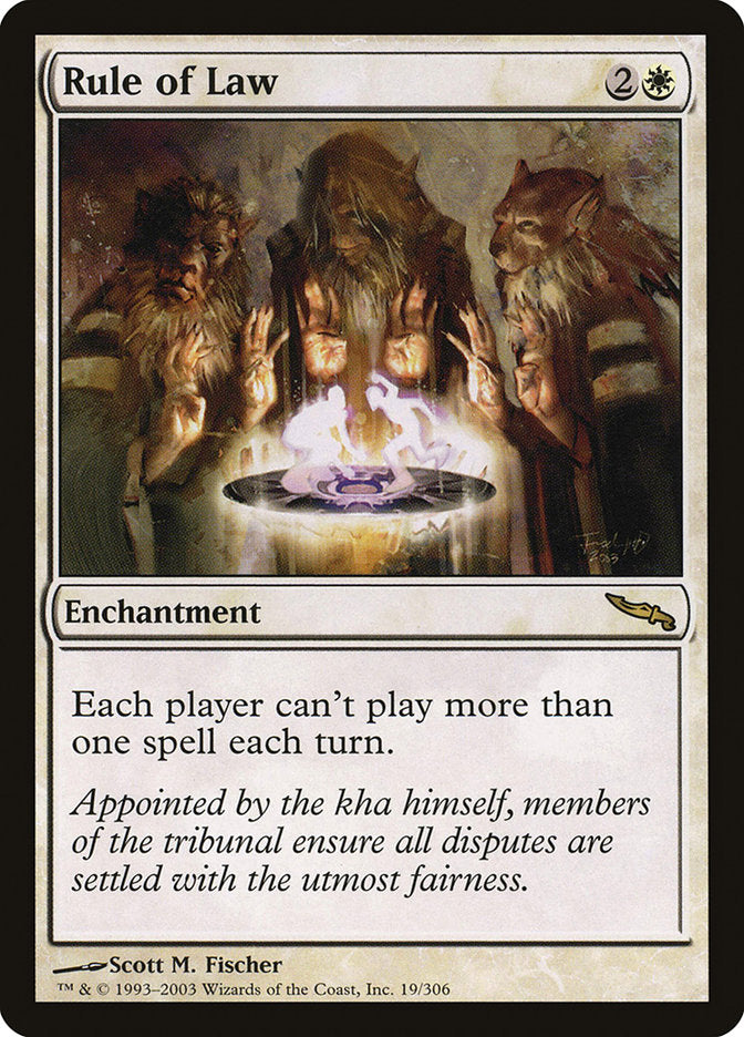 Rule of Law [Mirrodin] | Gate City Games LLC
