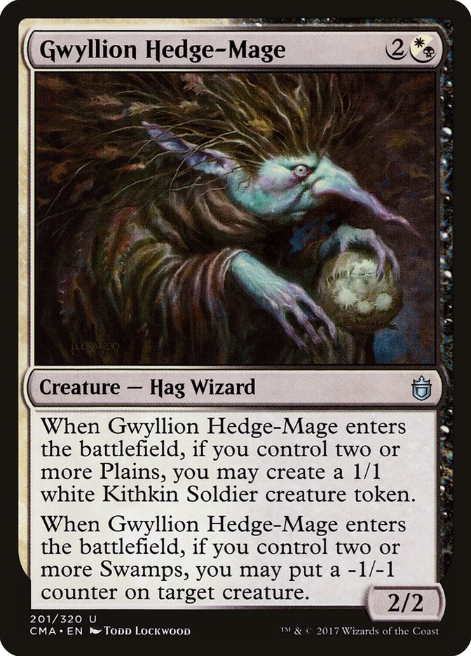 Gwyllion Hedge-Mage [Commander Anthology] | Gate City Games LLC