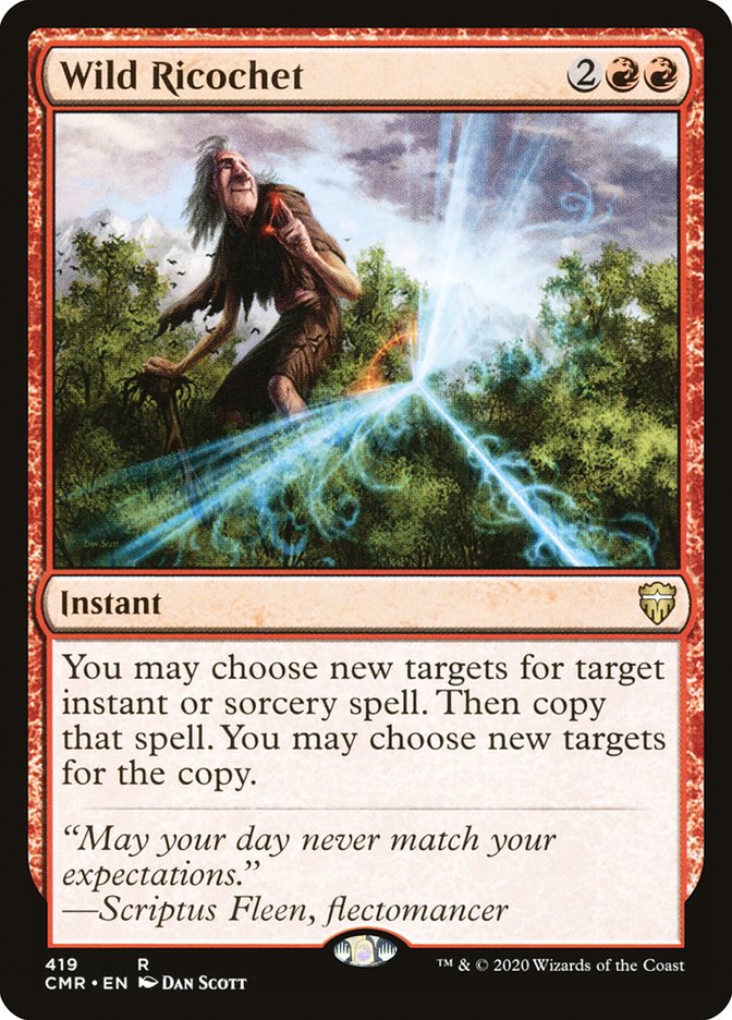 Wild Ricochet [Commander Legends] | Gate City Games LLC