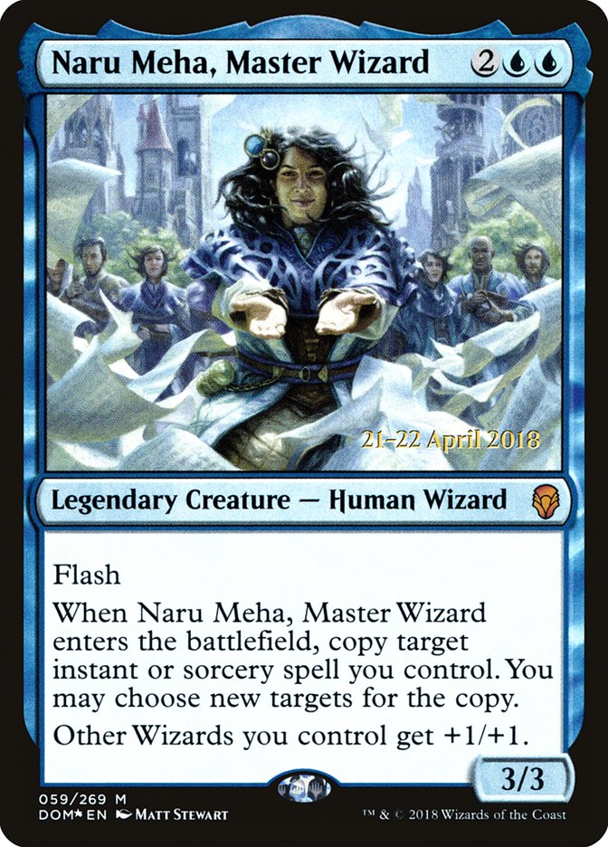 Naru Meha, Master Wizard [Dominaria Prerelease Promos] | Gate City Games LLC