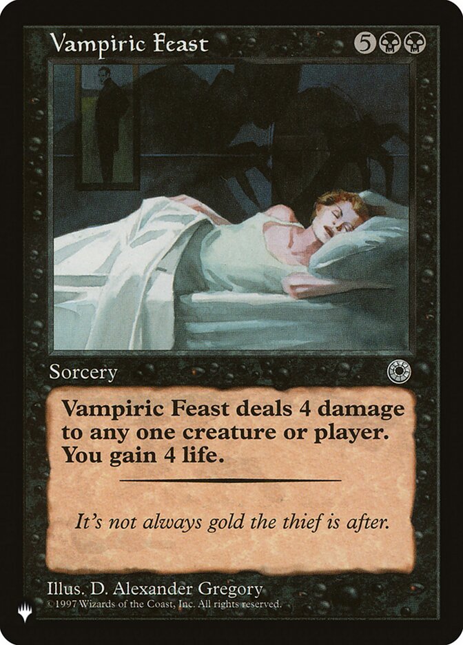 Vampiric Feast [The List] | Gate City Games LLC