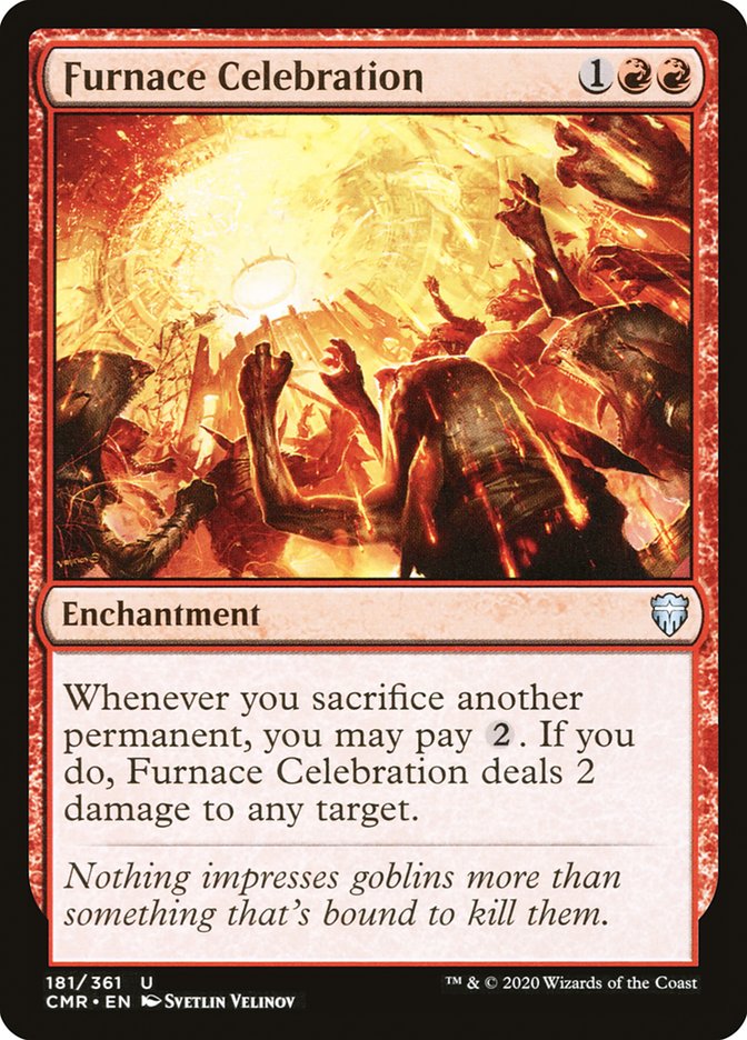 Furnace Celebration [Commander Legends] | Gate City Games LLC