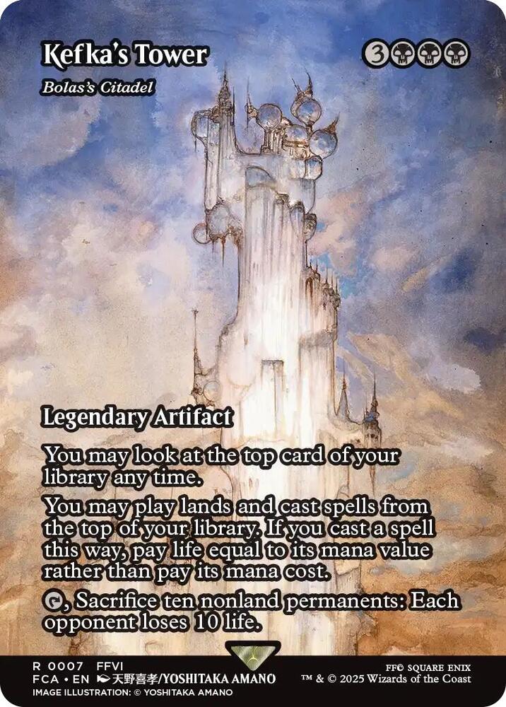 Kefka's Tower - Bolas's Citadel (Showcase) [FINAL FANTASY : Through the Ages] | Gate City Games LLC