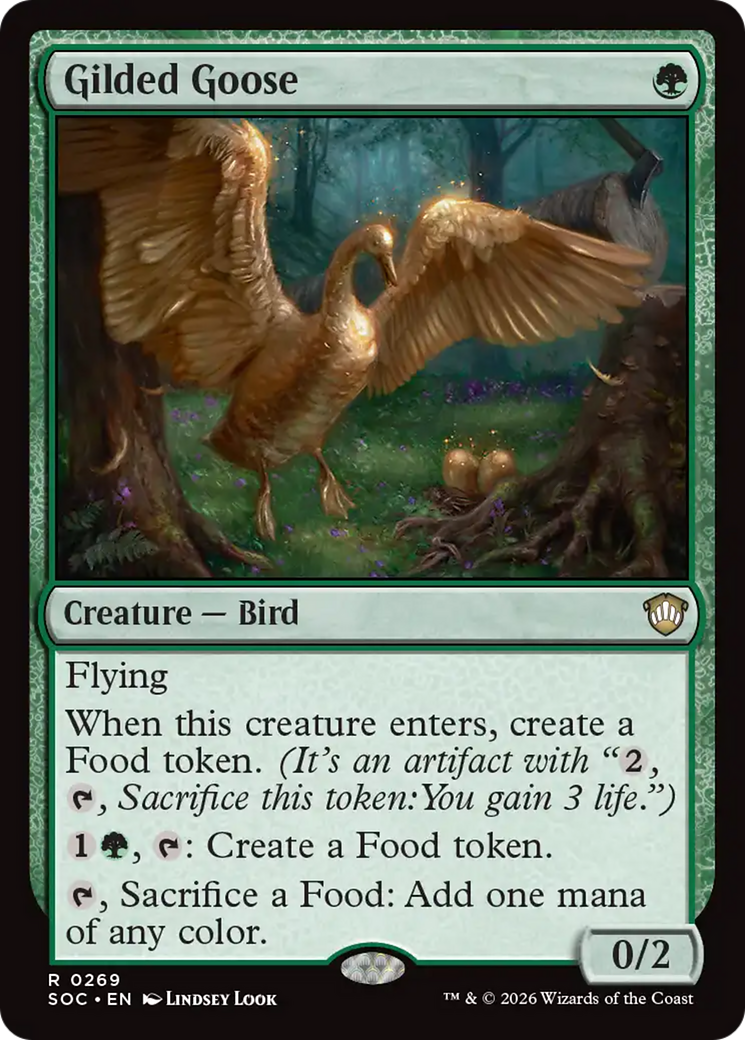 Gilded Goose [Secrets of Strixhaven Commander] | Gate City Games LLC
