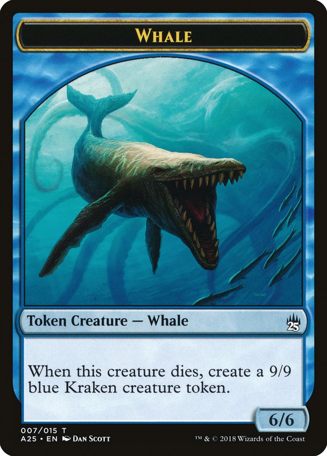 Whale Token [Masters 25 Tokens] | Gate City Games LLC