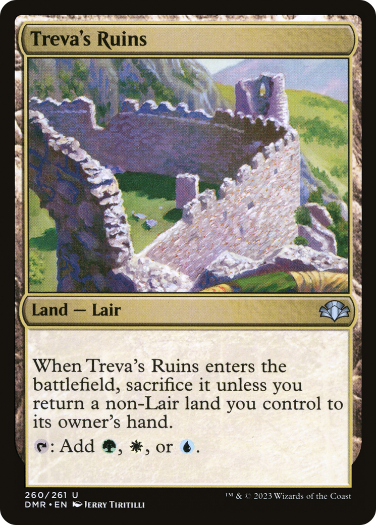 Treva's Ruins [Dominaria Remastered] | Gate City Games LLC